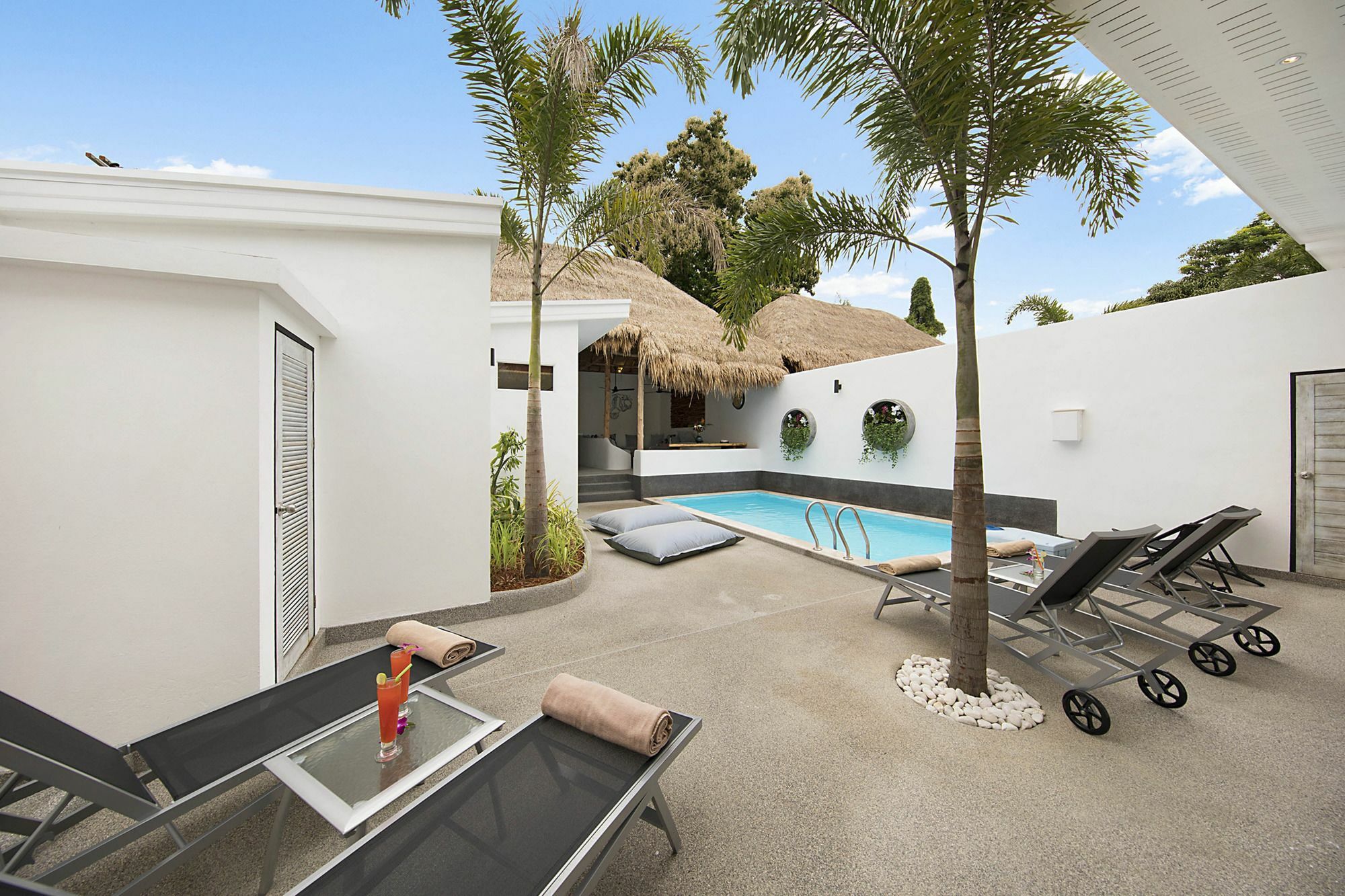 Aditaya Pool Beach Villas Bophut Eksteriør bilde